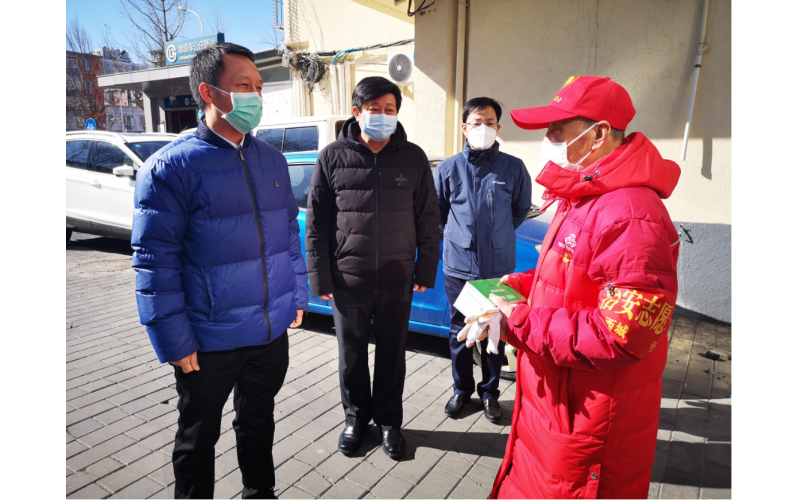 党委书记茅院生视察指导总店物业疫情防控工作